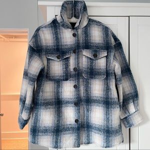 Bagatelle Plaid Shacket - NEW